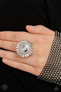 Shimmery Sprinkle - White-Jewelry-Paparazzi Accessories, Just Because Jewels-Just Because Jewels