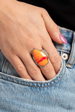 Load image into Gallery viewer, Never Say TIE DYE - Orange-Jewelry-Paparazzi Accessories, Just Because Jewels-Just Because Jewels