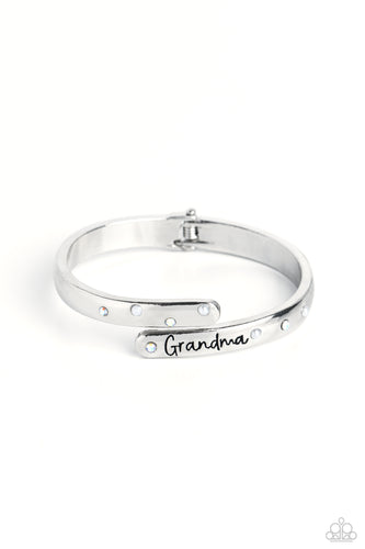 Gorgeous Grandma - White-Jewelry-Paparazzi Accessories, Just Because Jewels-Just Because Jewels