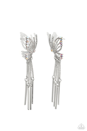 A Few Of My Favorite WINGS - White-Jewelry-Paparazzi Accessories, Just Because Jewels-Just Because Jewels