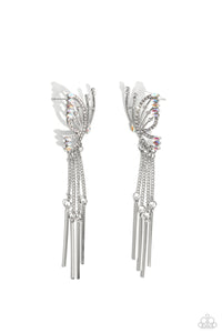 A Few Of My Favorite WINGS - White-Jewelry-Paparazzi Accessories, Just Because Jewels-Just Because Jewels