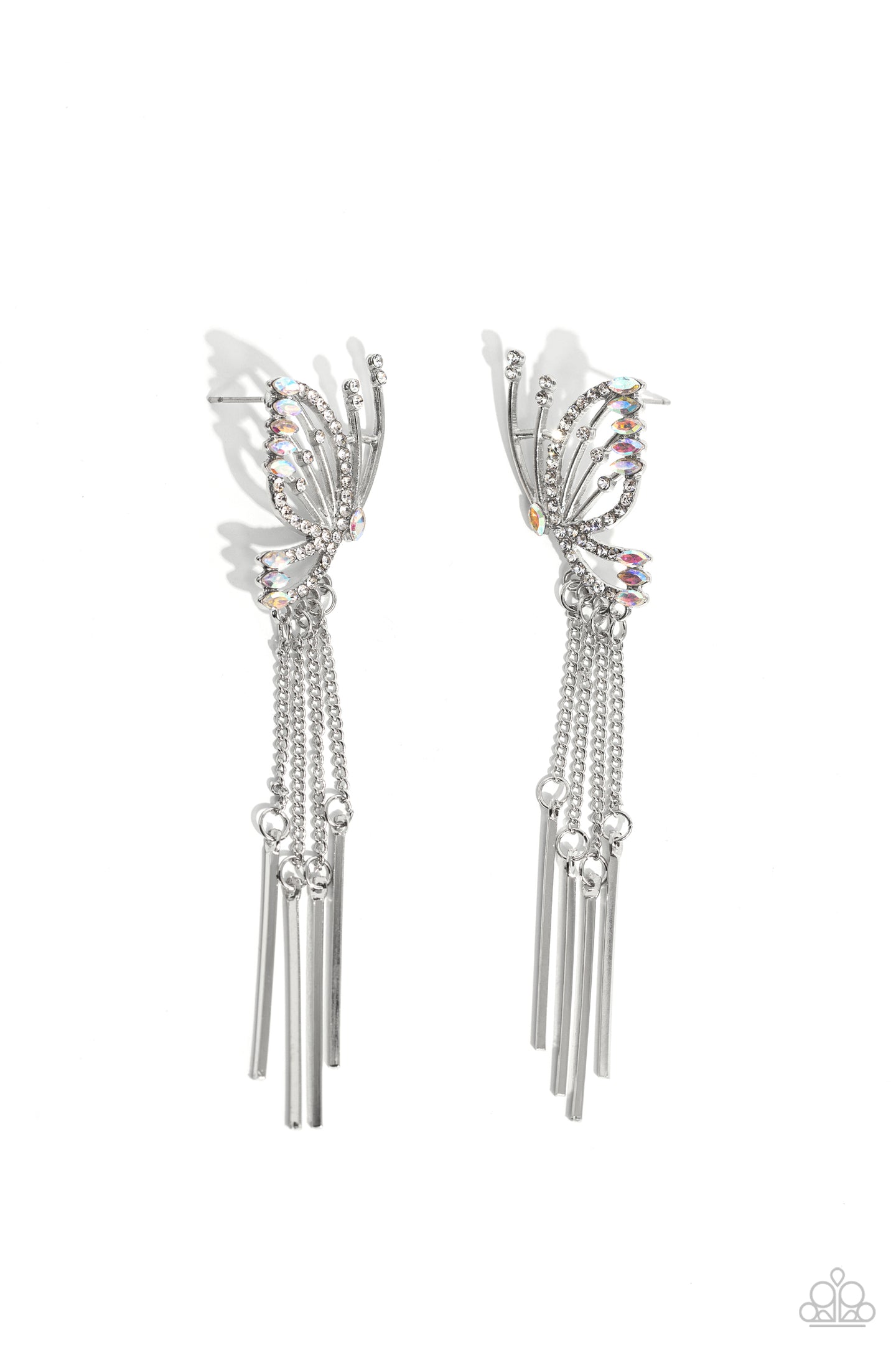 A Few Of My Favorite WINGS - White-Jewelry-Paparazzi Accessories, Just Because Jewels-Just Because Jewels