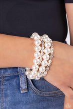 Load image into Gallery viewer, Vastly Vintage - White-Jewelry-Paparazzi Accessories, Just Because Jewels-Just Because Jewels