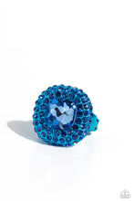 Load image into Gallery viewer, Glistening Grit - Blue-Jewelry-Paparazzi Accessories, Just Because Jewels-Just Because Jewels