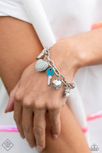 Load image into Gallery viewer, Charming Color - White-Jewelry-Paparazzi Accessories, Just Because Jewels-Just Because Jewels