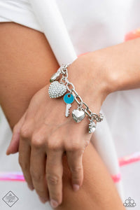 Charming Color - White-Jewelry-Paparazzi Accessories, Just Because Jewels-Just Because Jewels