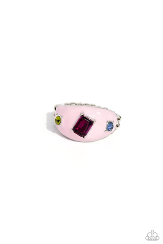 Blinding Behavior - Pink-Jewelry-Paparazzi Accessories, Just Because Jewels-Just Because Jewels