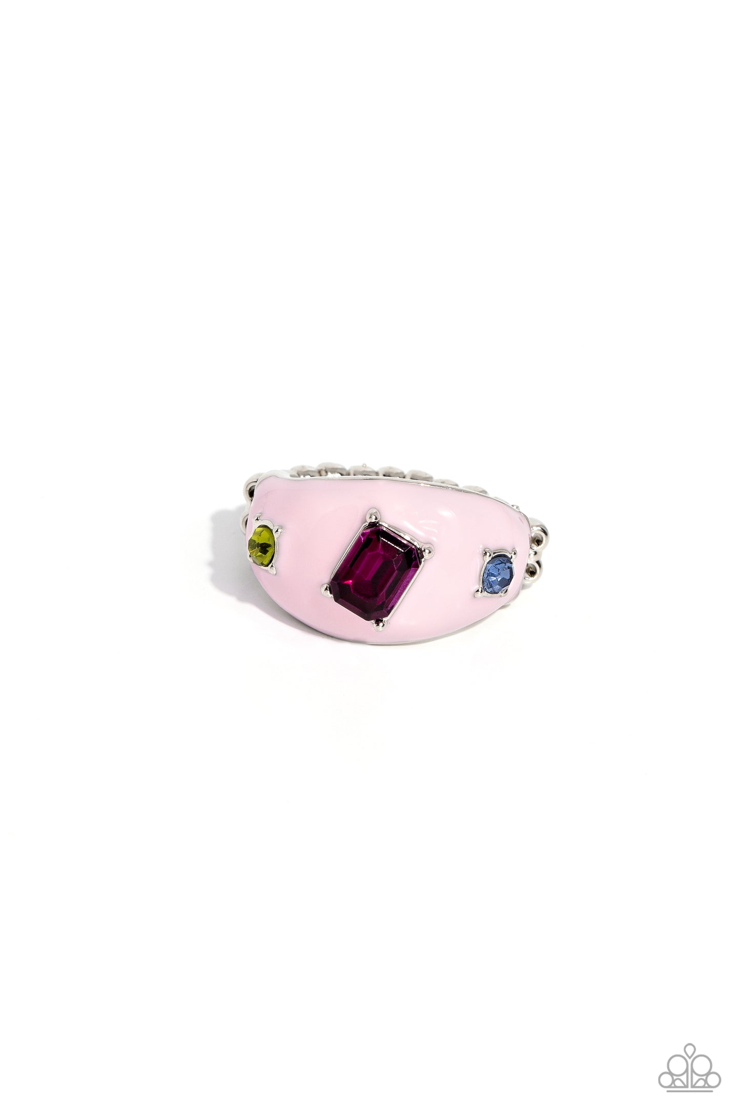 Blinding Behavior - Pink-Jewelry-Paparazzi Accessories, Just Because Jewels-Just Because Jewels