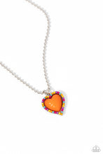 Load image into Gallery viewer, Romantic Ragtime - Orange-Jewelry-Paparazzi Accessories, Just Because Jewels-Just Because Jewels