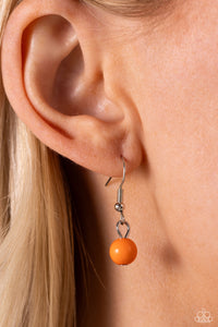 Romantic Ragtime - Orange-Jewelry-Paparazzi Accessories, Just Because Jewels-Just Because Jewels