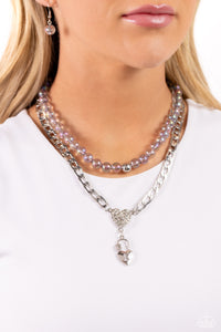 Turn Back the LOCK - Silver-Jewelry-Paparazzi Accessories, Just Because Jewels-Just Because Jewels