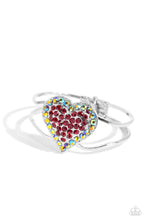 Load image into Gallery viewer, Flirtatious Finale - Red-Jewelry-Paparazzi Accessories, Just Because Jewels-Just Because Jewels