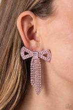 Load image into Gallery viewer, Just BOW With It - Pink-Jewelry-Paparazzi Accessories, Just Because Jewels-Just Because Jewels