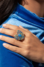 Load image into Gallery viewer, Bejeweled Beau - Blue-Jewelry-Paparazzi Accessories, Just Because Jewels-Just Because Jewels