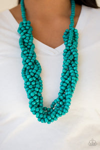 Tahiti Tropic-Just Because Jewels, Paparazzi Accessories-Blue-Just Because Jewels