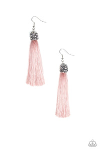 Make Room For Plume-Just Because Jewels, Paparazzi Accessories-Pink-Just Because Jewels