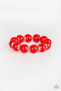 Candy Shop Sweetheart-Jewelry-Just Because Jewels, Paparazzi Accessories-Red-Just Because Jewels