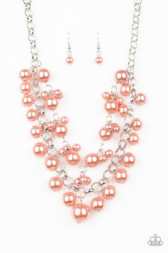 BALLROOM Service - Orange-Jewelry-Just Because Jewels, Paparazzi Accessories-Just Because Jewels