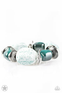 Glaze of Glory-Just Because Jewels, Paparazzi Accessories-Blue-Just Because Jewels