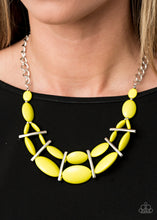 Load image into Gallery viewer, Law of the Jungle - Yellow-Just Because Jewels, Paparazzi Accessories-Just Because Jewels