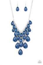 Load image into Gallery viewer, Shop Til You TEARDROP-Just Because Jewels, Paparazzi Accessories-Blue-Just Because Jewels