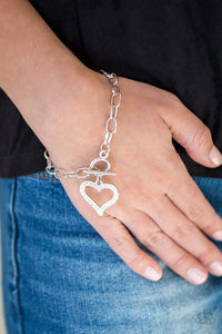 March to a Different Heartbeat-Just Because Jewels, Paparazzi Accessories-Just Because Jewels