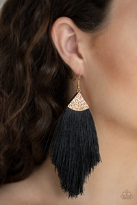 Tassel Tempo - Gold-Just Because Jewels, Paparazzi Accessories-Just Because Jewels