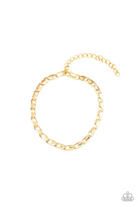 K.O.-Just Because Jewels, Paparazzi Accessories-Gold-Just Because Jewels