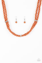 Load image into Gallery viewer, Put On Your Party Dress - Orange-Just Because Jewels, Paparazzi Accessories-Just Because Jewels