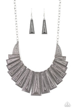 Load image into Gallery viewer, Metro Mane - Silver-Just Because Jewels, Paparazzi Accessories-Just Because Jewels