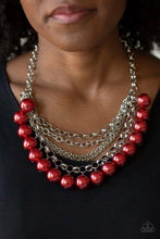 Load image into Gallery viewer, One-Way WALL STREET - Red-Just Because Jewels, Paparazzi Accessories-Just Because Jewels