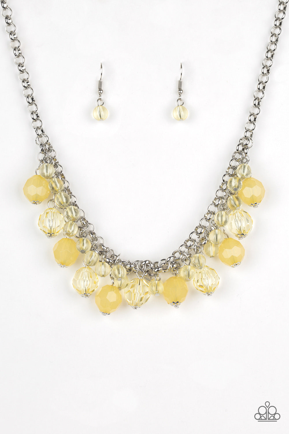 Fiesta Fabulous - Yellow-Just Because Jewels, Paparazzi Accessories-Just Because Jewels