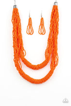 Load image into Gallery viewer, Right As RAINFOREST-Just Because Jewels, Paparazzi Accessories-Orange-Just Because Jewels