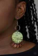 Load image into Gallery viewer, Beach Waves - Green-Jewelry-Just Because Jewels, Paparazzi Accessories-Just Because Jewels