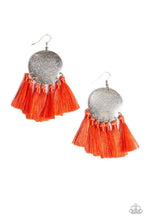 Load image into Gallery viewer, Tassel Tribute-Just Because Jewels, Paparazzi Accessories-Orange-Just Because Jewels