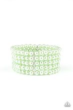 Load image into Gallery viewer, Pearl Bliss - Green-Just Because Jewels, Paparazzi Accessories-Just Because Jewels