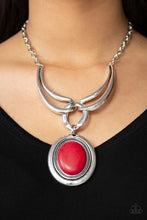 Load image into Gallery viewer, Divide and RULER - Red-Jewelry-Just Because Jewels, Paparazzi Accessories-Just Because Jewels