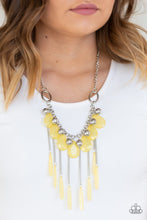 Load image into Gallery viewer, Roaring Riviera - Yellow-Just Because Jewels, Paparazzi Accessories-Just Because Jewels