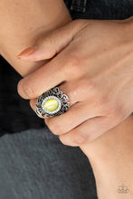 Load image into Gallery viewer, Dashingly Dewy - Yellow-Jewelry-Just Because Jewels, Paparazzi Accessories-Just Because Jewels