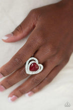 Load image into Gallery viewer, What The Heart Wants - Red-Jewelry-Paparazzi Accessories, Just Because Jewels-Just Because Jewels