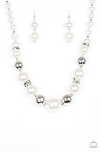 New York Nightlife - White-Jewelry-Just Because Jewels, Paparazzi Accessories-Just Because Jewels