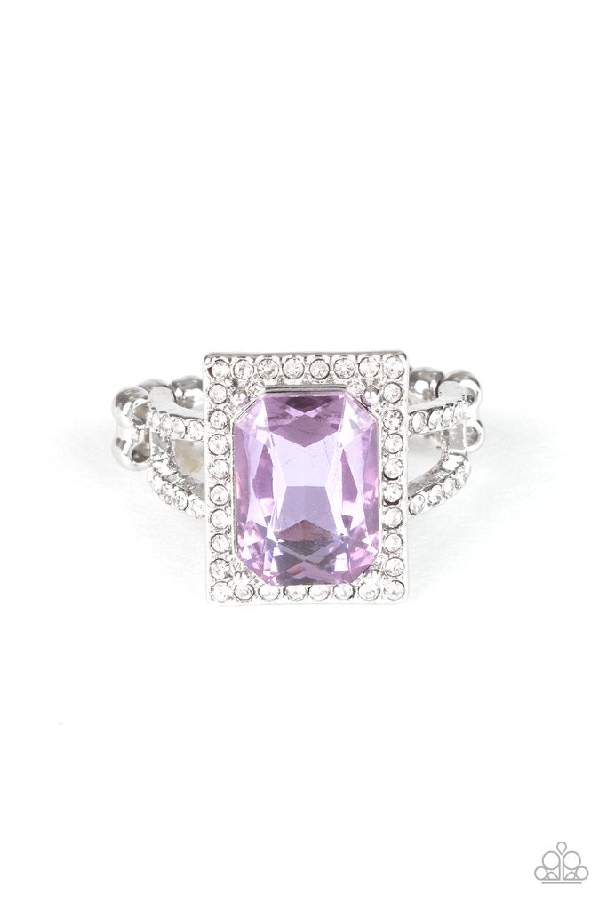 Utmost Prestige - Purple-Just Because Jewels, Paparazzi Accessories-Just Because Jewels