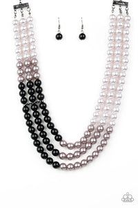 Times Square Starlet - Black-Jewelry-Just Because Jewels, Paparazzi Accessories-Just Because Jewels