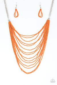 Bora Bombora-Jewelry-Just Because Jewels, Paparazzi Accessories-Orange-Just Because Jewels