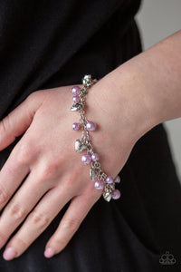 One Of A Kind-Hearted - Purple-Just Because Jewels, Paparazzi Accessories-Just Because Jewels