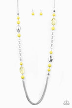 Load image into Gallery viewer, Marina Majesty - Yellow-Just Because Jewels, Paparazzi Accessories-Just Because Jewels