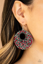 Load image into Gallery viewer, Starry Showcase - Red-Just Because Jewels, Paparazzi Accessories-Just Because Jewels