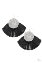 Load image into Gallery viewer, Foxtrot Fringe-Just Because Jewels, Paparazzi Accessories-Black-Just Because Jewels