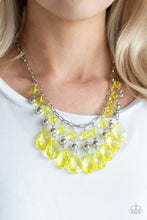 Load image into Gallery viewer, Beauty School Drop Out - Yellow-Jewelry-Just Because Jewels, Paparazzi Accessories-Just Because Jewels