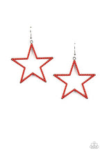 Load image into Gallery viewer, Count Your Stars-Jewelry-Just Because Jewels, Paparazzi Accessories-Red-Just Because Jewels